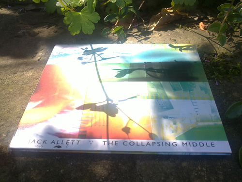 the cover of JACK ALLETT - THE COLLAPSING MIDDLE - Blackest Rainbow